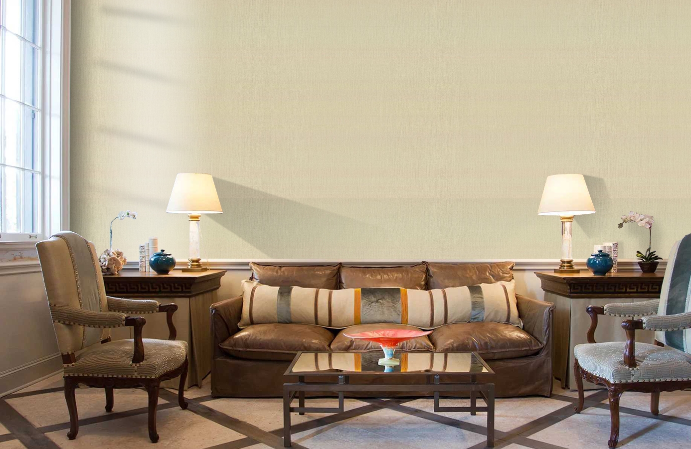 Обои 10276-04 фото в интерьере кабинета