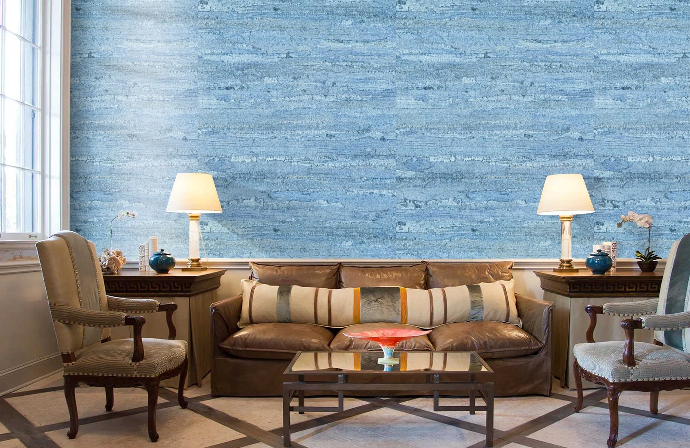 Обои 10355-07 фото в интерьере кабинета Обои 10355-07 фото в интерьере кабинета