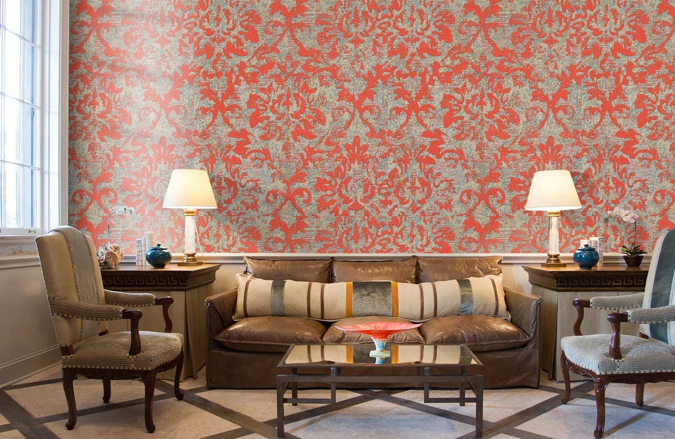 Обои 10357-04 фото в интерьере кабинета Обои 10357-04 фото в интерьере кабинета