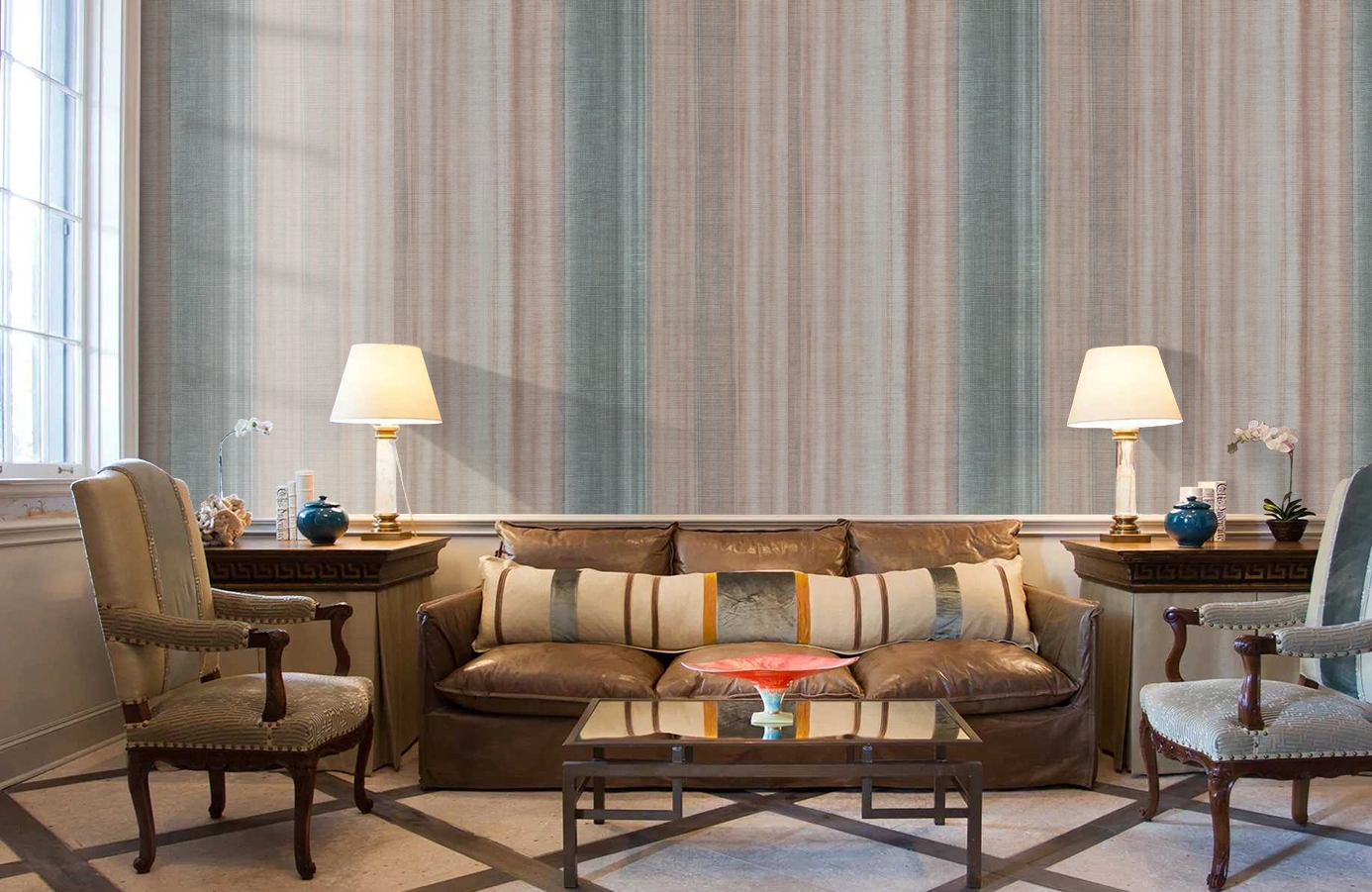 Обои 10439-03 фото в интерьере кабинета Обои 10439-03 фото в интерьере кабинета