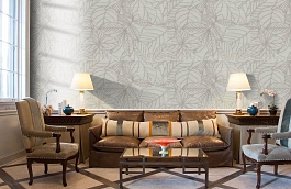 Обои 8007-11 фото в интерьере кабинета превью