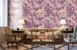 Обои 8009-06 фото в интерьере кабинета превью