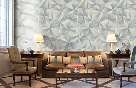 Обои 8015-03 фото в интерьере кабинета превью