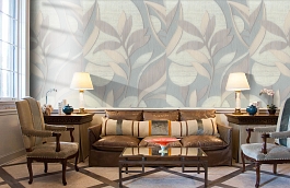 Обои 8025-03 фото в интерьере кабинета превью