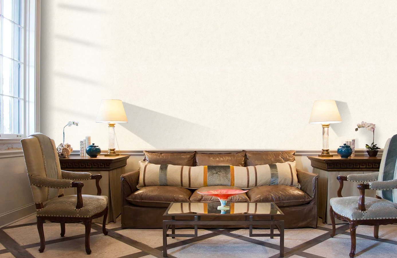 Обои 8028-00 фото в интерьере кабинета