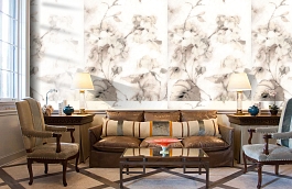 Обои 17209 фото в интерьере кабинета превью