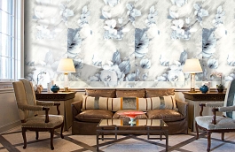 Обои 17211 фото в интерьере кабинета превью