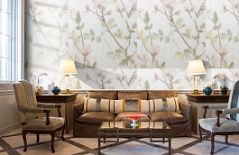 Обои 18209 фото в интерьере кабинета превью