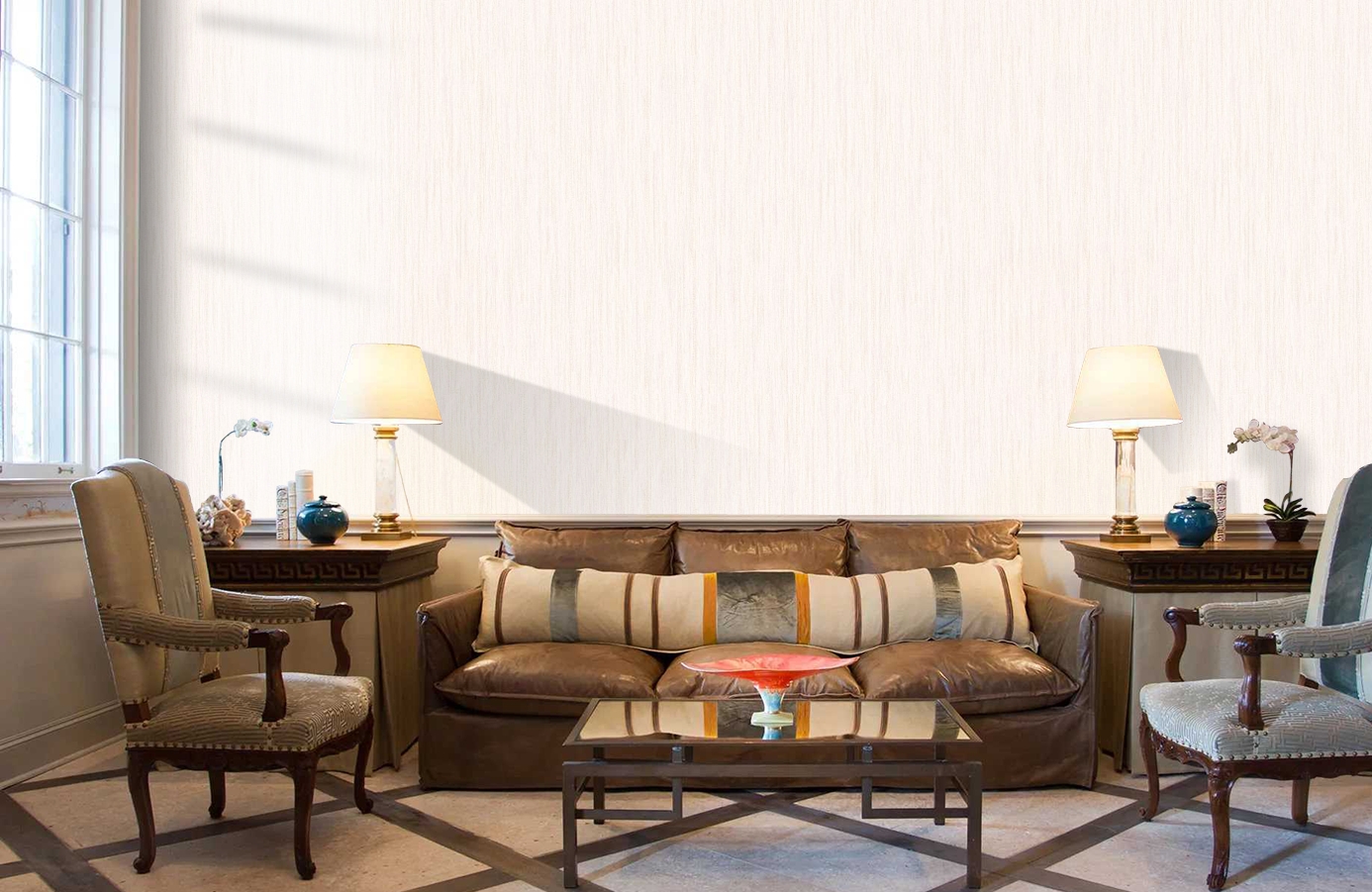 Обои 18306 фото в интерьере кабинета