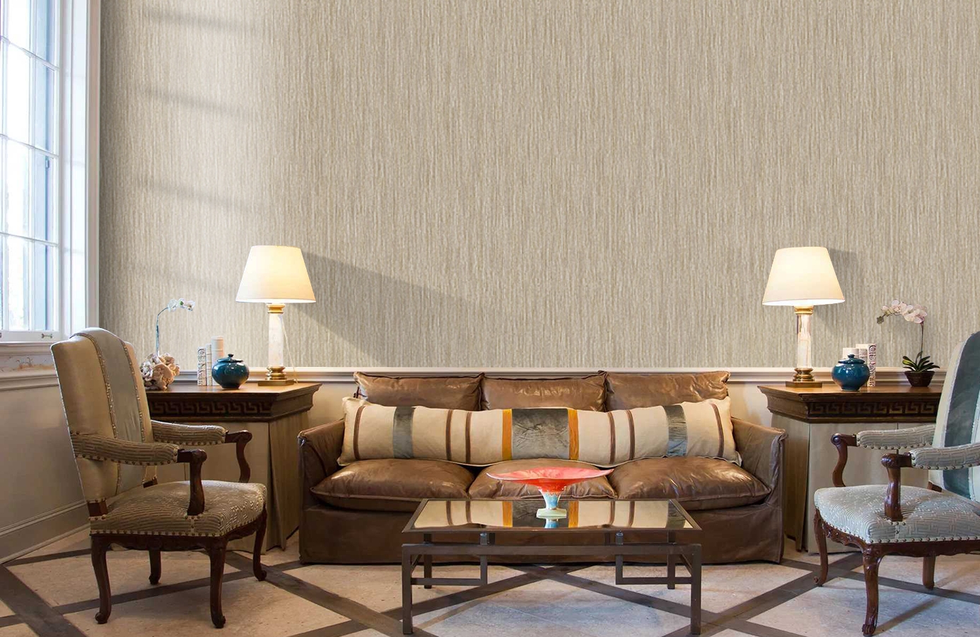 Обои 18310 фото в интерьере кабинета