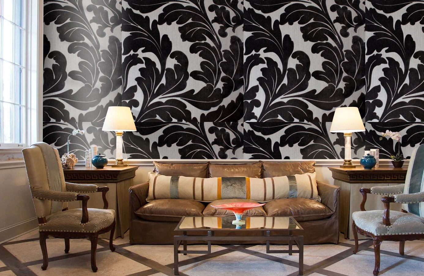 Обои 195004 фото в интерьере кабинета Обои 195004 фото в интерьере кабинета