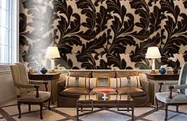 Обои 195005 фото в интерьере кабинета превью