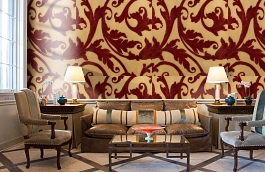 Обои 195008 фото в интерьере кабинета превью