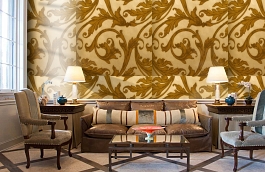 Обои 195009 фото в интерьере кабинета превью