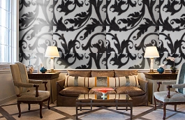 Обои 195010 фото в интерьере кабинета превью