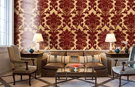 Обои 195021 фото в интерьере кабинета превью