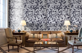 Обои 195025 фото в интерьере кабинета превью