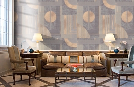 Обои 33403 фото в интерьере кабинета превью