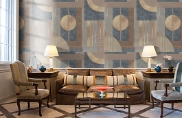 Обои 33412 фото в интерьере кабинета превью