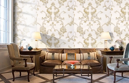 Обои 40227 фото в интерьере кабинета превью