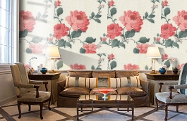 Обои 650301 фото в интерьере кабинета превью