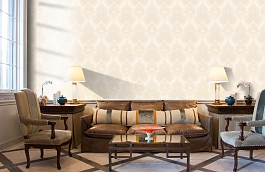 Обои 90110-3 фото в интерьере кабинета превью