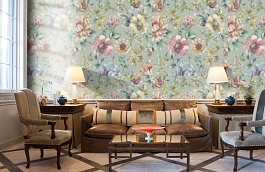 Обои 916447 фото в интерьере кабинета превью