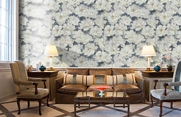 Обои 920130 фото в интерьере кабинета превью