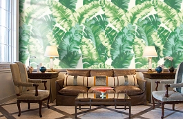 Обои 966442 фото в интерьере кабинета превью