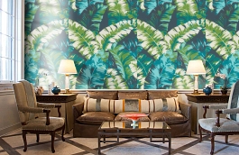 Обои 966459 фото в интерьере кабинета превью