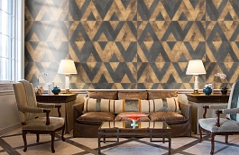 Обои 966527 фото в интерьере кабинета превью