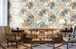 Обои 966626 фото в интерьере кабинета превью