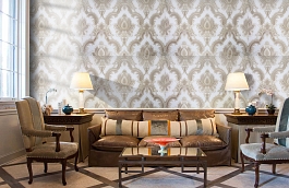 Обои HL030703 фото в интерьере кабинета превью