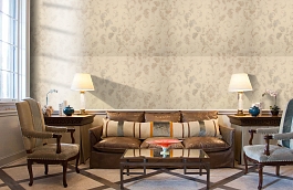 Обои HL0802 фото в интерьере кабинета превью