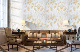 Обои HL0804 фото в интерьере кабинета превью