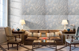 Обои HL0805 фото в интерьере кабинета превью