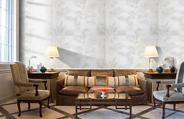 Обои HL1304 фото в интерьере кабинета превью