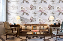 Обои PS20001 фото в интерьере кабинета превью