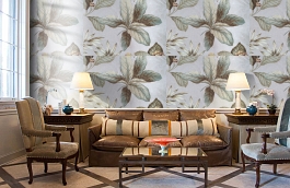 Обои PS20002 фото в интерьере кабинета превью