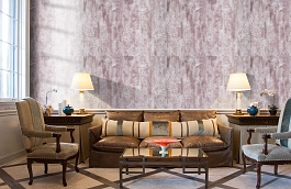 Обои PS66003 фото в интерьере кабинета превью