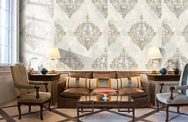 Обои 11500-06 фото в интерьере кабинета превью