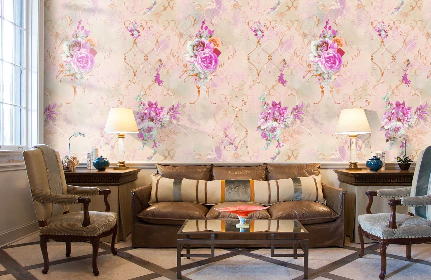 Обои 11700-03 фото в интерьере кабинета Обои 11700-03 фото в интерьере кабинета