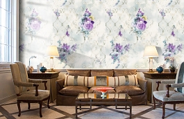 Обои 11700-04 фото в интерьере кабинета превью