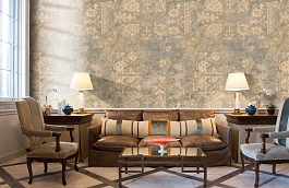 Обои 206601 фото в интерьере кабинета превью