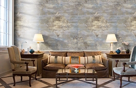 Обои 206901 фото в интерьере кабинета превью