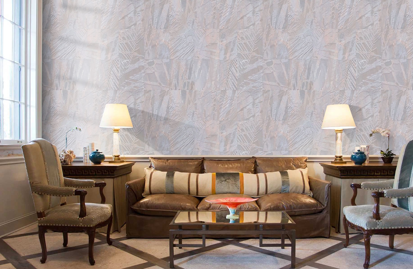 Обои 281535 фото в интерьере кабинета