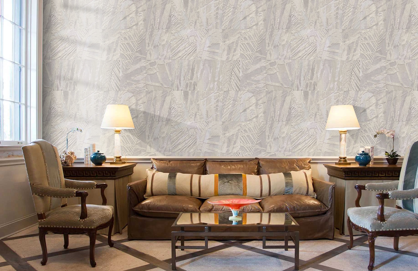 Обои 281536 фото в интерьере кабинета