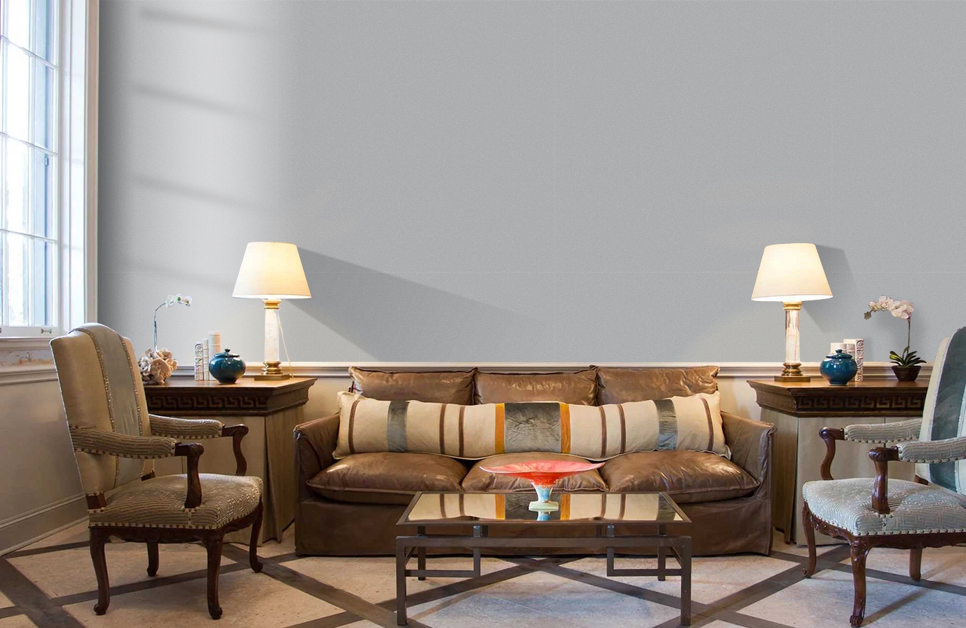 Обои 285277 фото в интерьере кабинета