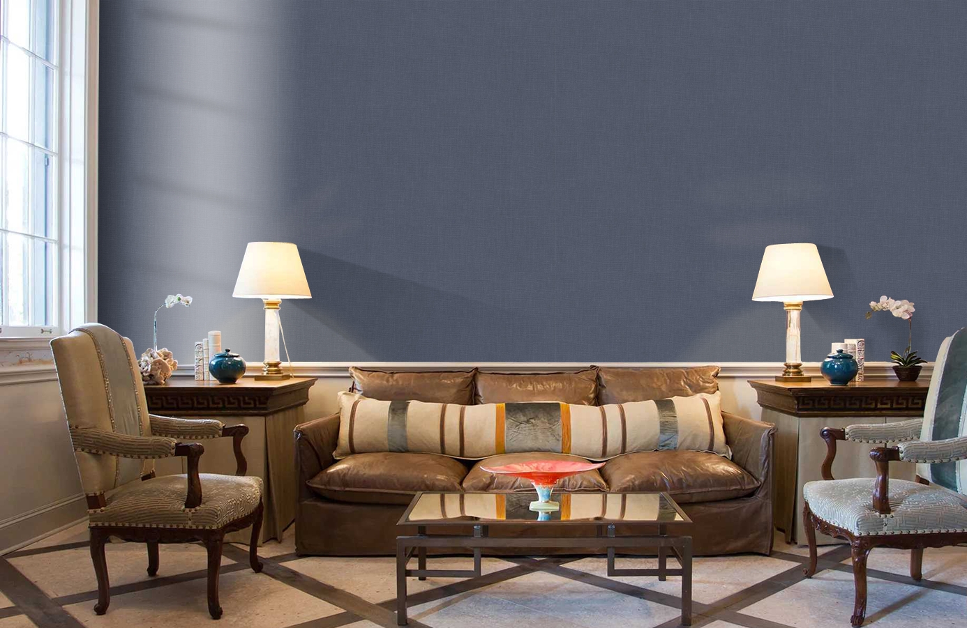 Обои 285569 фото в интерьере кабинета