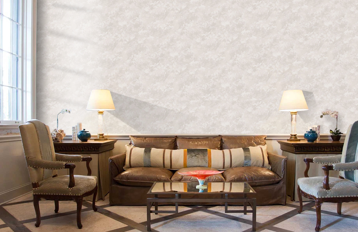 Обои 285625 фото в интерьере кабинета